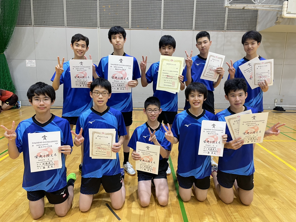 中学卓球部「市大会（団体戦）」６位入賞 | サレジオ学院中学校・高等学校